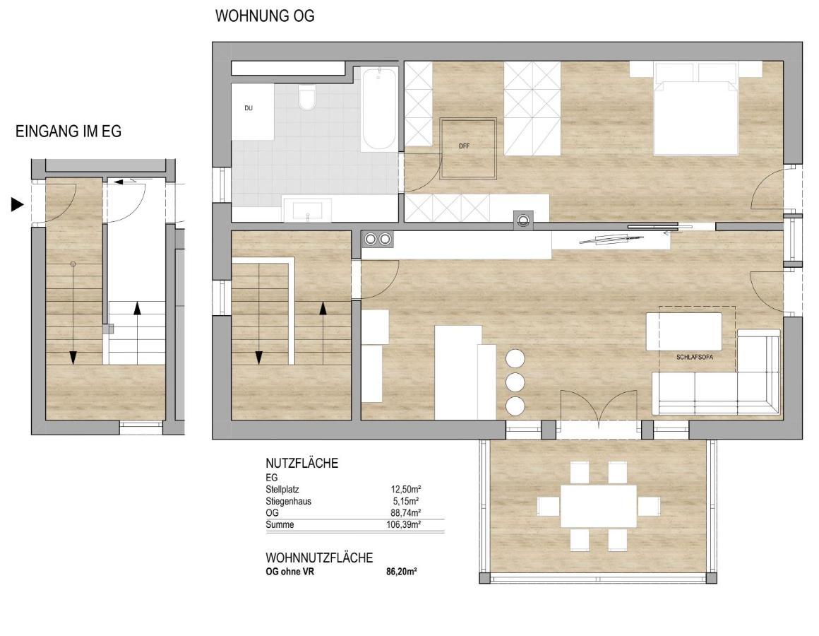 Ferienwohnung Strubreiter 스트로블 외부 사진